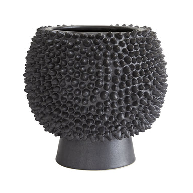Arteriors - Vase - Daria - Matte Black- Union Lighting Luminaires Decor