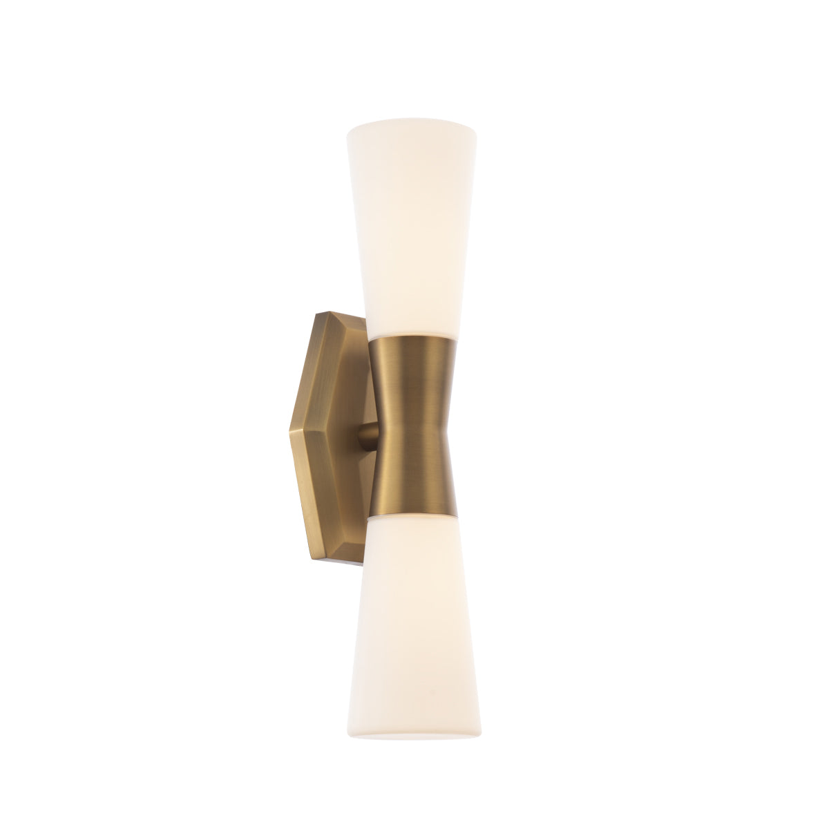 W.A.C. Canada - LED Bathroom Vanity - Locke - Aged Brass- Union Lighting Luminaires Decor