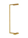 Visual Comfort Modern - LED Floor Lamp - Dessau - Natural Brass- Union Lighting Luminaires Decor