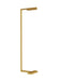 Visual Comfort Modern - LED Floor Lamp - Dessau - Natural Brass- Union Lighting Luminaires Decor