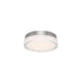 W.A.C. Canada - LED Flush Mount - Dot - Stainless Steel- Union Lighting Luminaires Decor