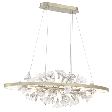 Eurofase Canada - LED Chandelier - Clayton - Silver With Brushed Gold- Union Lighting Luminaires Decor