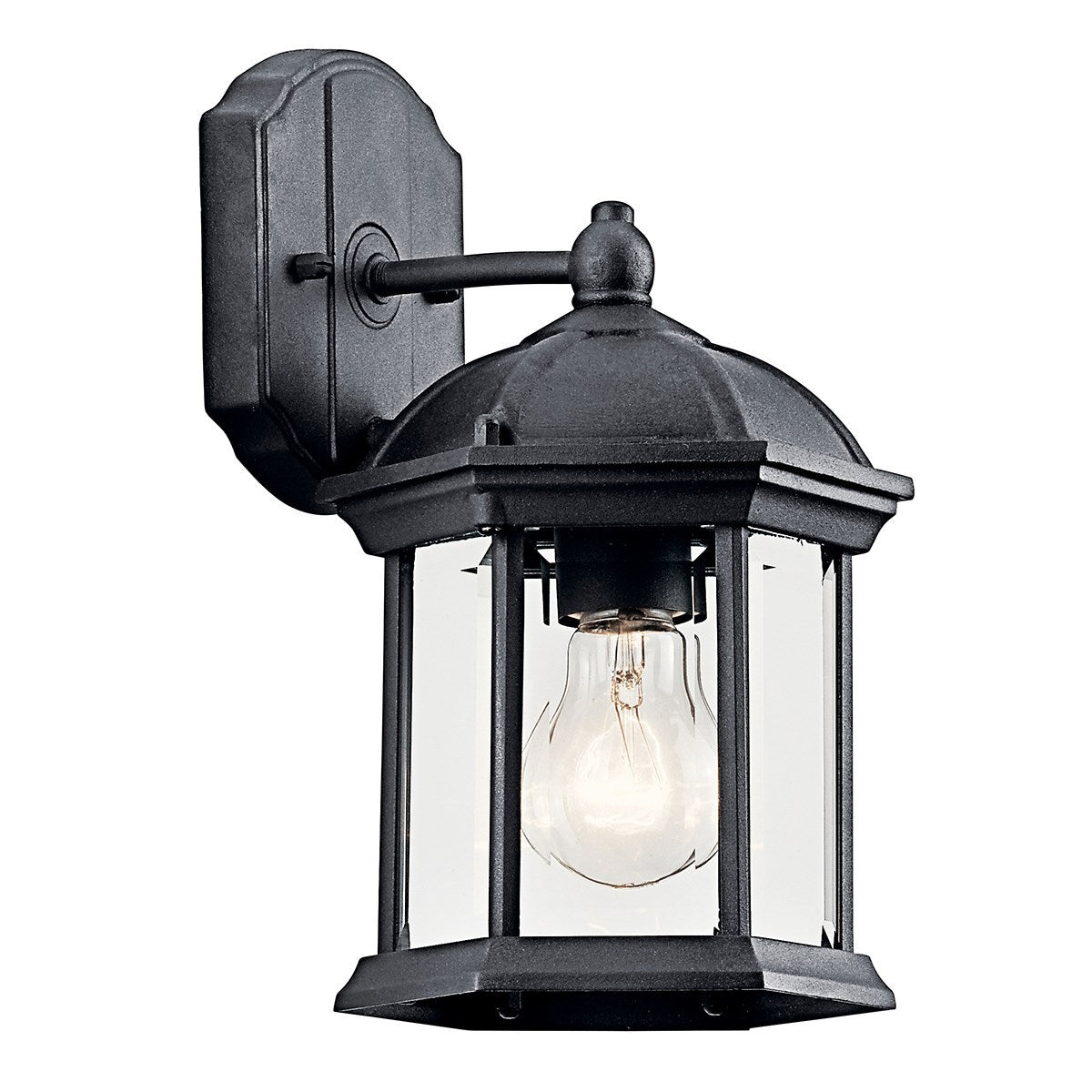 Kichler Canada - LED Outdoor Wall Mount - Barrie - Black- Union Lighting Luminaires Decor