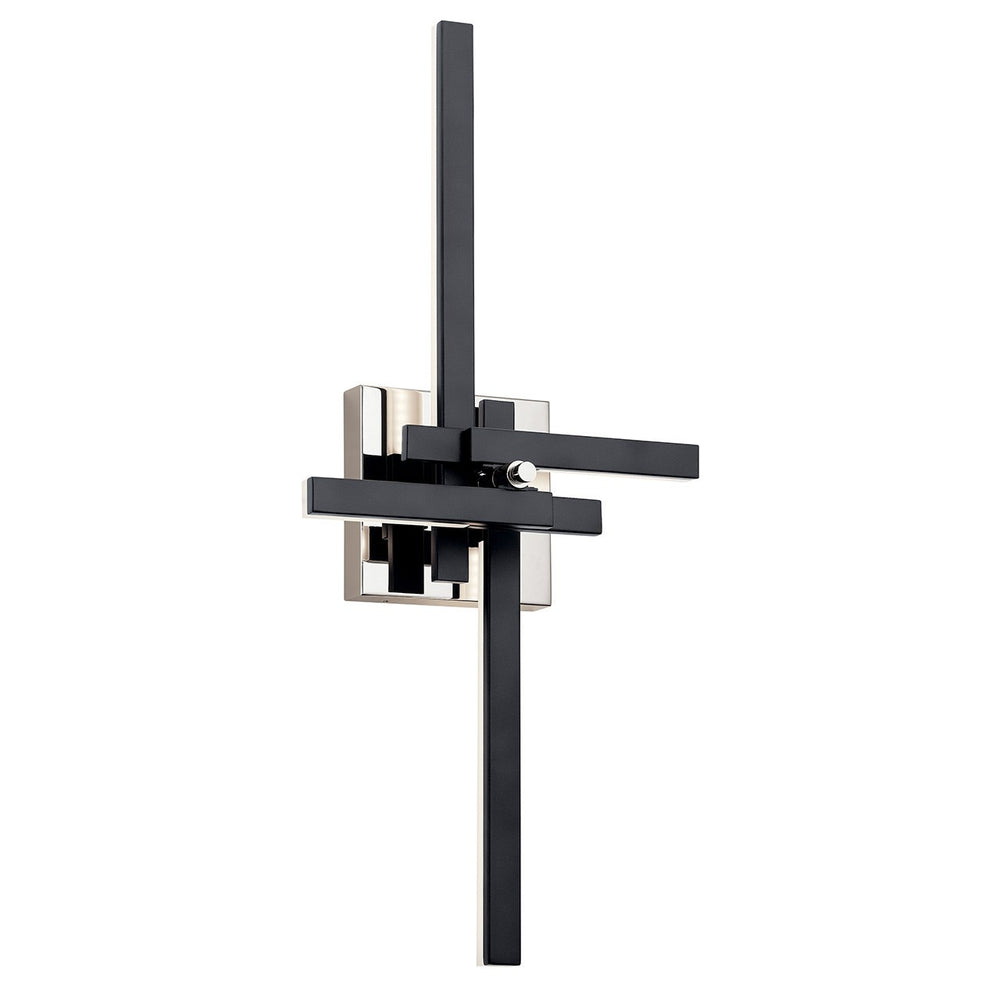 Kichler Canada - LED Wall Sconce - Charter - Matte Black- Union Lighting Luminaires Decor