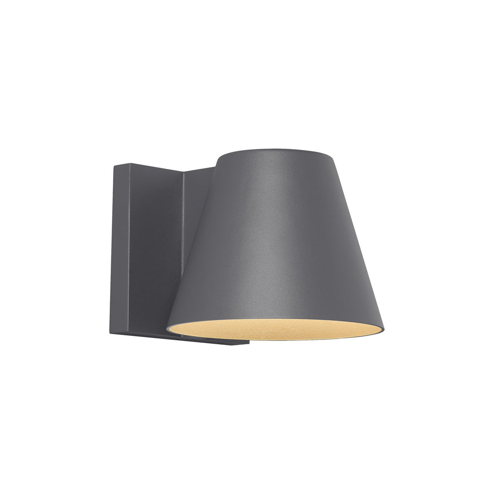 Visual Comfort Modern - LED Outdoor Wall Mount - Bowman - Charcoal- Union Lighting Luminaires Decor