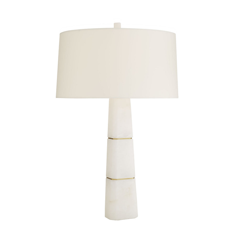 Arteriors - One Light Table Lamp - Dosman - White- Union Lighting Luminaires Decor