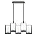 Eurofase Canada - LED Chandelier - Hanson - Black- Union Lighting Luminaires Decor