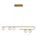 Eurofase Canada - LED Pendant - Phillimore - Brushed Gold- Union Lighting Luminaires Decor