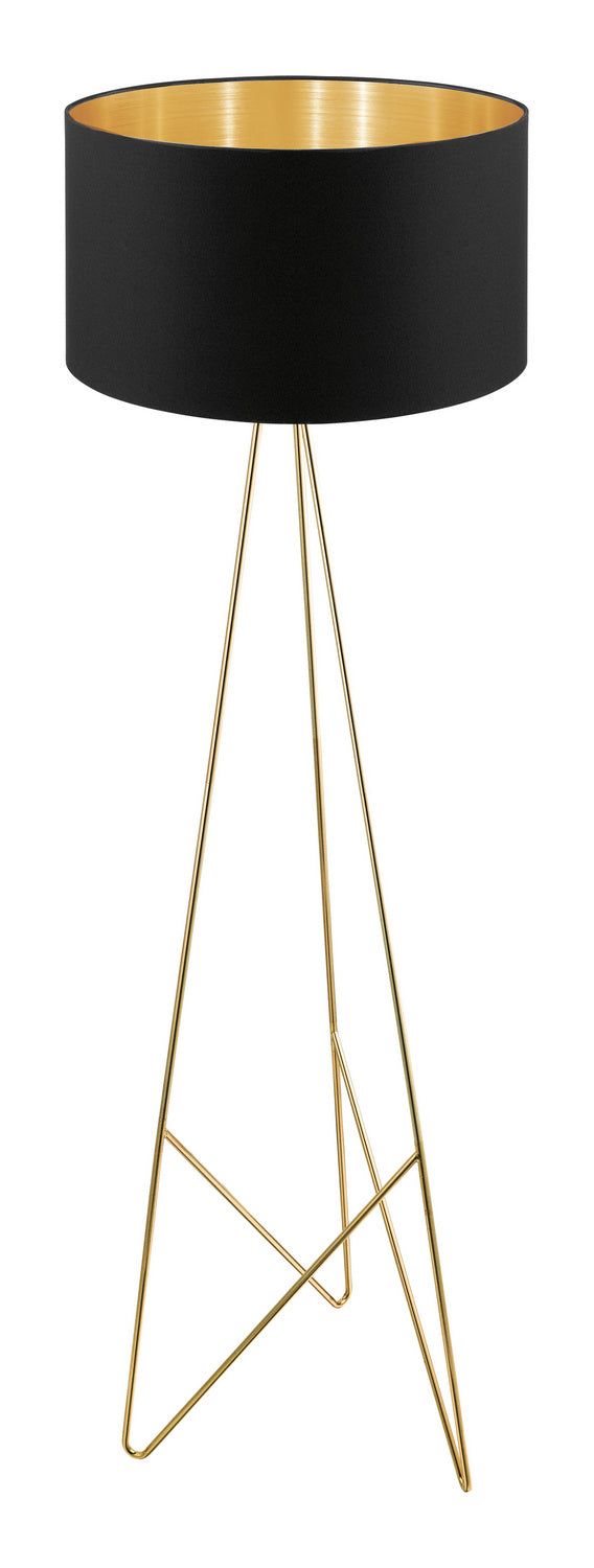 Eglo Canada - LED Floor Lamp - Camporale - Gold- Union Lighting Luminaires Decor