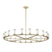 Alora Canada - 21 Light Chandelier - Revolve - Clear Glass/Natural Brass|Clear Glass/Polished Nickel|Clear Glass/Urban Bronze- Union Lighting Luminaires Decor