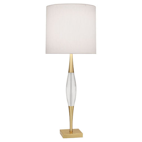 Robert Abbey - One Light Table Lamp - Juno - Modern Brass w/ Clear Crystal- Union Lighting Luminaires Decor