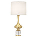 Robert Abbey - One Light Table Lamp - Jeannie - Modern Brass w/ Clear Crystal- Union Lighting Luminaires Decor