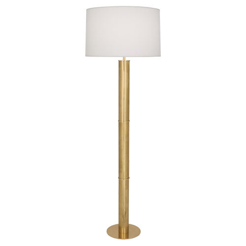 Robert Abbey - One Light Floor Lamp - Michael Berman Brut - Modern Brass- Union Lighting Luminaires Decor