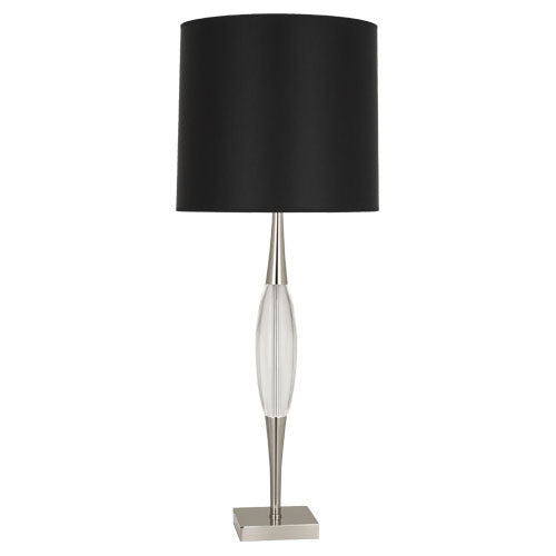 Robert Abbey - One Light Table Lamp - Juno - Polished Nickel w/ Clear Crystal- Union Lighting Luminaires Decor