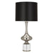 Robert Abbey - One Light Table Lamp - Jeannie - Polished Nickel w/ Clear Crystal- Union Lighting Luminaires Decor