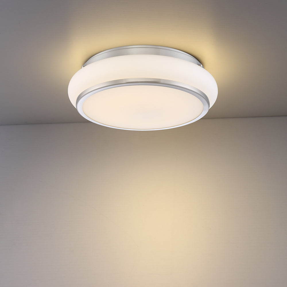Eurofase Canada - LED Flush Mount - Muir - Satin Nickel- Union Lighting Luminaires Decor