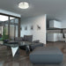 Eurofase Canada - LED Flush Mount - Element - Brushed Nickel- Union Lighting Luminaires Decor