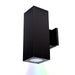 W.A.C. Canada - LED Wall Light - Cube Arch - Black- Union Lighting Luminaires Decor