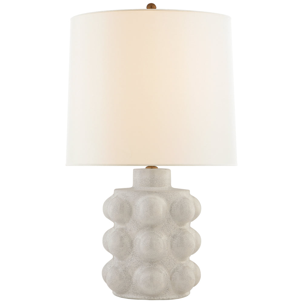 Visual Comfort Signature Canada - One Light Table Lamp - Vedra - Bone Craquelure- Union Lighting Luminaires Decor