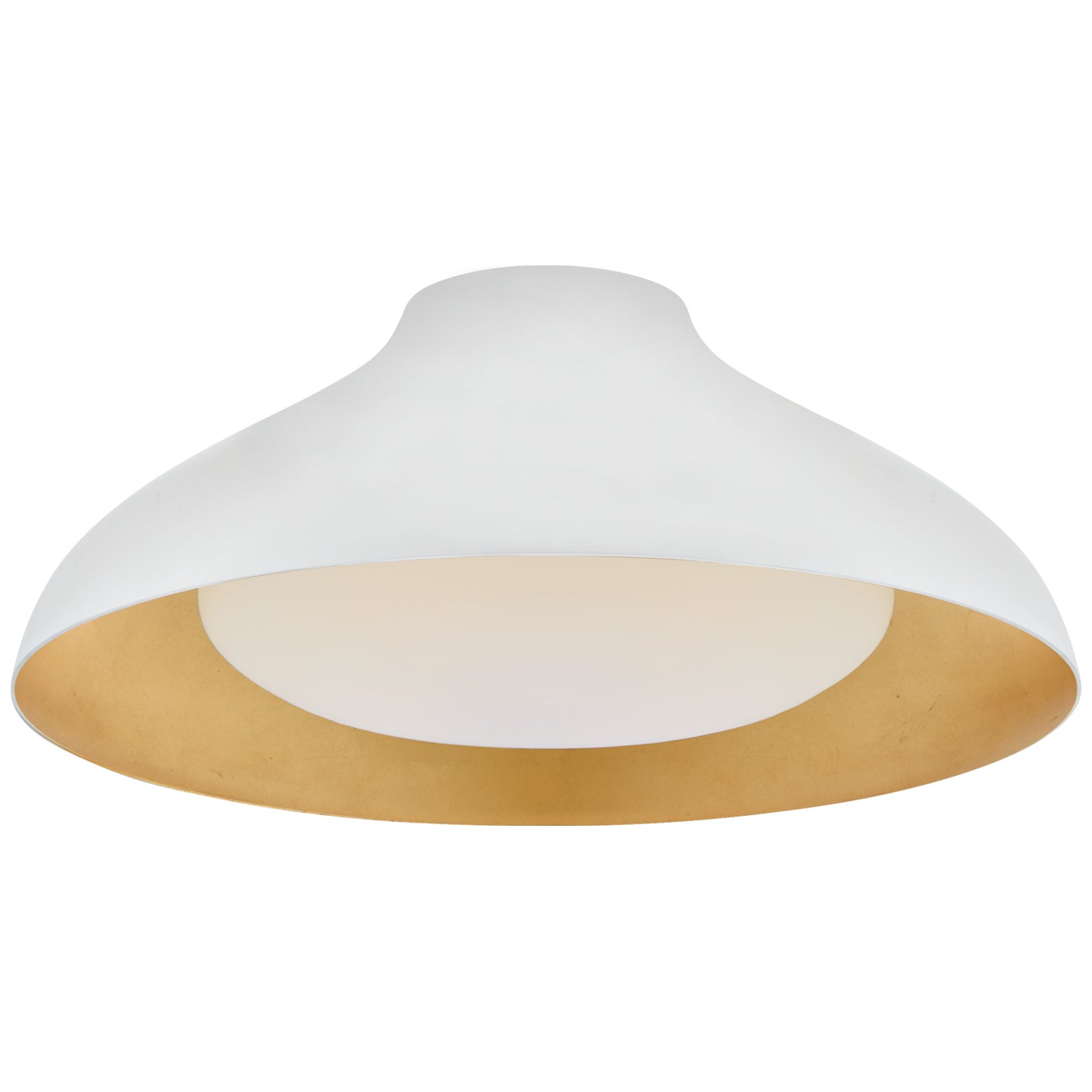 Visual Comfort Signature Canada - LED Flush Mount - Agnes - Plaster White- Union Lighting Luminaires Decor