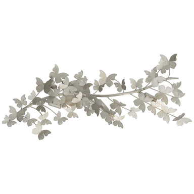 Visual Comfort Signature Canada - Three Light Wall Sconce - Farfalle - Burnished Silver Leaf- Union Lighting Luminaires Decor