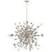 Visual Comfort Signature Canada - 18 Light Chandelier - Farfalle - Burnished Silver Leaf- Union Lighting Luminaires Decor