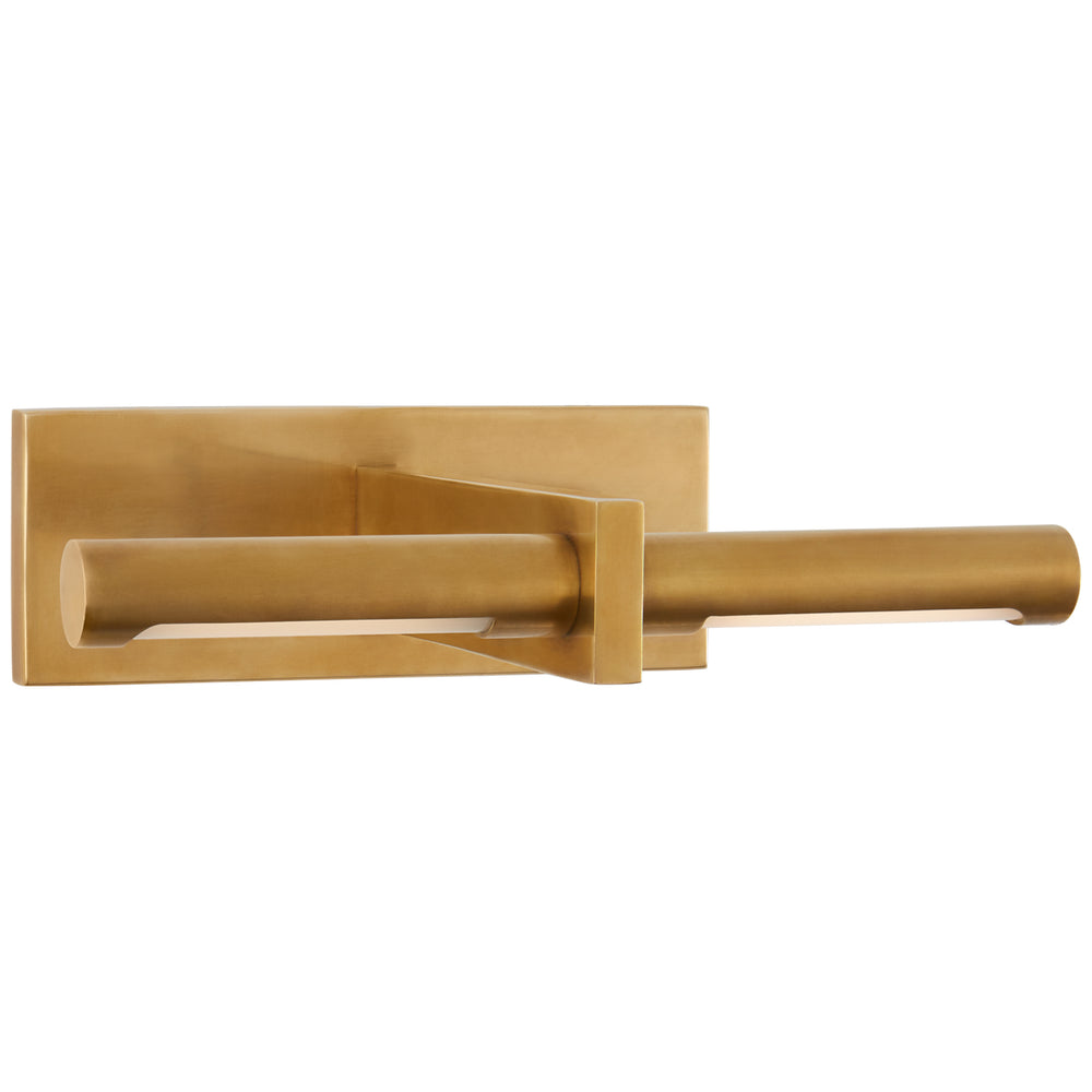 Visual Comfort Signature Canada - LED Picture Light - Axis - Antique-Burnished Brass- Union Lighting Luminaires Decor