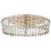 Visual Comfort Signature Canada - Four Light Flush Mount - Cadence - Hand-Rubbed Antique Brass- Union Lighting Luminaires Decor