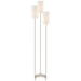 Visual Comfort Signature Canada - Three Light Floor Lamp - Aimee - Polished Nickel- Union Lighting Luminaires Decor