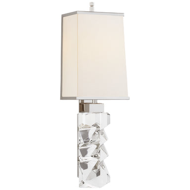 Visual Comfort Signature Canada - Two Light Wall Sconce - Argentino - Crystal and Polished Nickel- Union Lighting Luminaires Decor