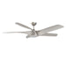 "Kendal Canada - 60"Ceiling Fan - Titus - Satin Nickel- Union Lighting Luminaires Decor"
