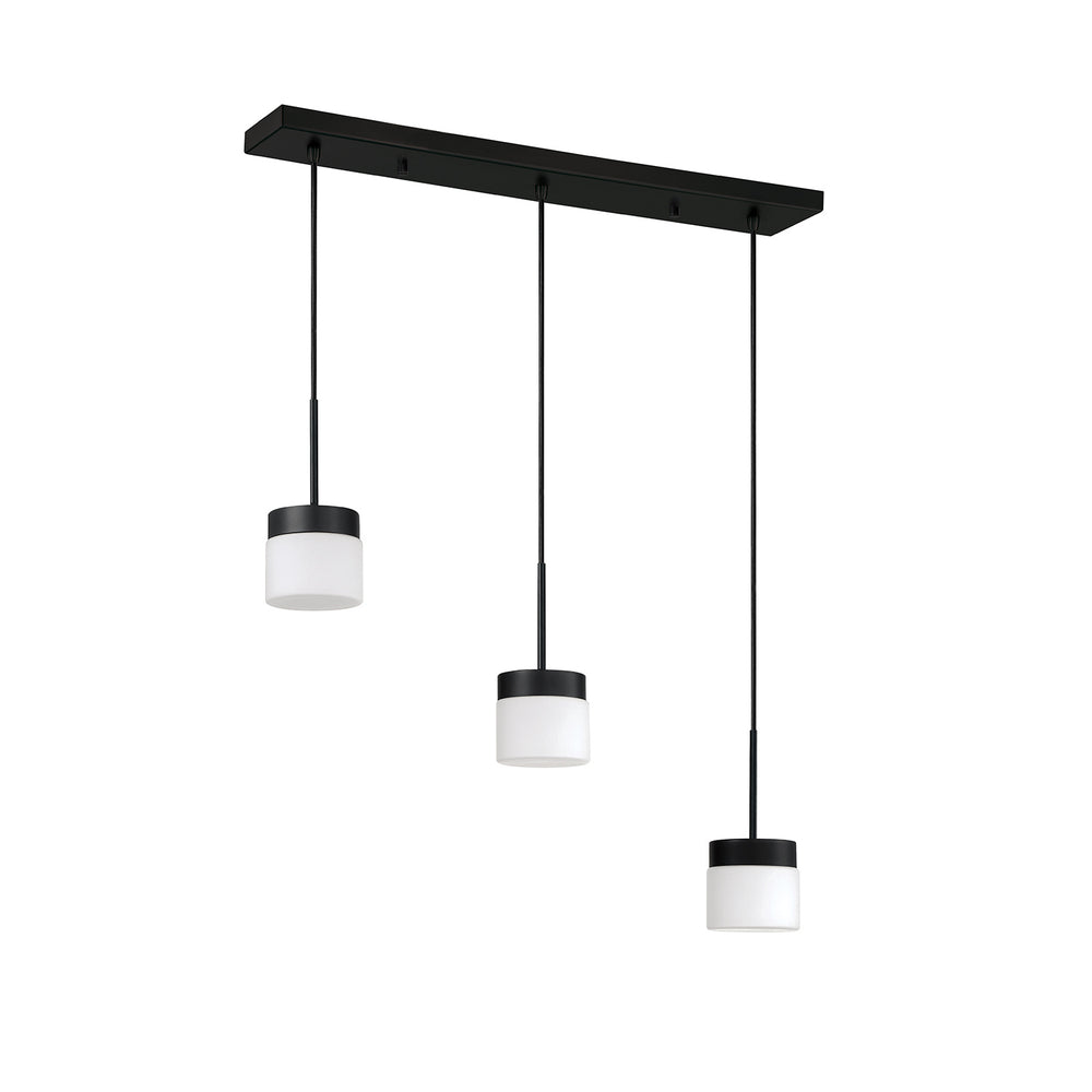 Kendal Canada - Three Light Bar - Nuon - Black- Union Lighting Luminaires Decor