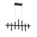 Kendal Canada - LED Pendant - Verticals - Black- Union Lighting Luminaires Decor