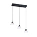 Kendal Canada - LED Pendant Bar - Geo - Black- Union Lighting Luminaires Decor
