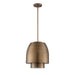 Kendal Canada - Three Light Pendant - Sprizzo - Brass- Union Lighting Luminaires Decor