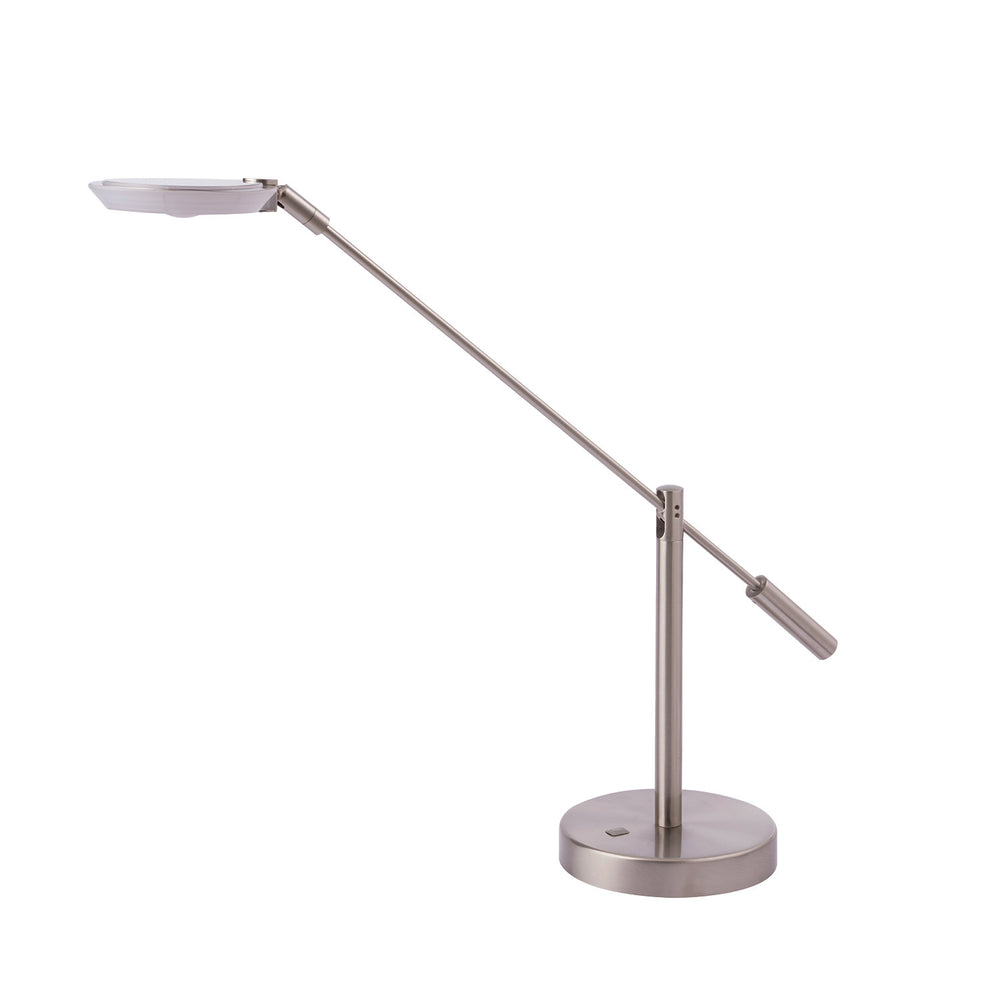 Kendal Canada - Led Desk Lamp - Iggy - Satin Nickel- Union Lighting Luminaires Decor