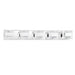 Kendal Canada - Five Light Vanity - Cubix - Chrome- Union Lighting Luminaires Decor