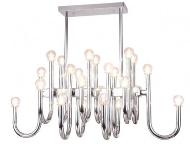 Bethel International Canada - 24 Light Chandelier - Chrome- Union Lighting Luminaires Decor