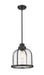 Z-Lite Canada - One Light Pendant - Burren - Matte Black- Union Lighting Luminaires Decor