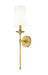 Z-Lite Canada - One Light Wall Sconce - Emily - Rubbed Brass- Union Lighting Luminaires Decor
