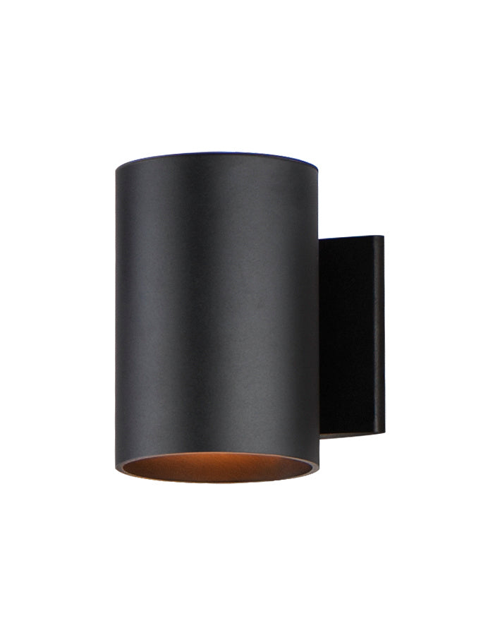 Maxim - One Light Outdoor Wall Lantern - Outpost - Black- Union Lighting Luminaires Decor