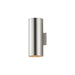 Maxim - Two Light Outdoor Wall Lantern - Outpost - Brushed Aluminum- Union Lighting Luminaires Decor