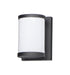 Maxim - LED Outdoor Wall Sconce - Barrel - Black- Union Lighting Luminaires Decor