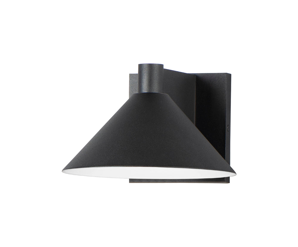 Maxim - LED Outdoor Wall Sconce - Conoid LED - Black- Union Lighting Luminaires Decor