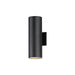 Maxim - LED Outdoor Wall Sconce - Outpost - Black- Union Lighting Luminaires Decor