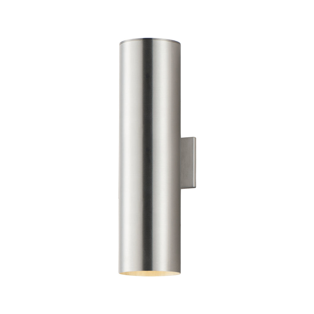 Maxim - LED Outdoor Wall Sconce - Outpost - Brushed Aluminum- Union Lighting Luminaires Decor
