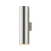Maxim - LED Outdoor Wall Sconce - Outpost - Brushed Aluminum- Union Lighting Luminaires Decor