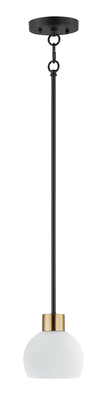 Maxim - One Light Mini Pendant - Coraline - Bronze / Satin Brass- Union Lighting Luminaires Decor