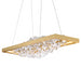 Corbett Lighting - LED Linear - Jasmine - Gold Leaf- Union Lighting Luminaires Decor