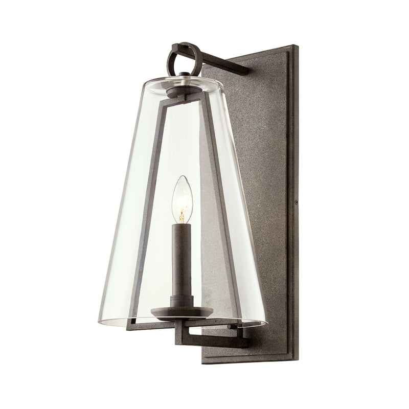 Troy Lighting Canada - One Light Wall Sconce - Adamson - French Iron- Union Lighting Luminaires Decor